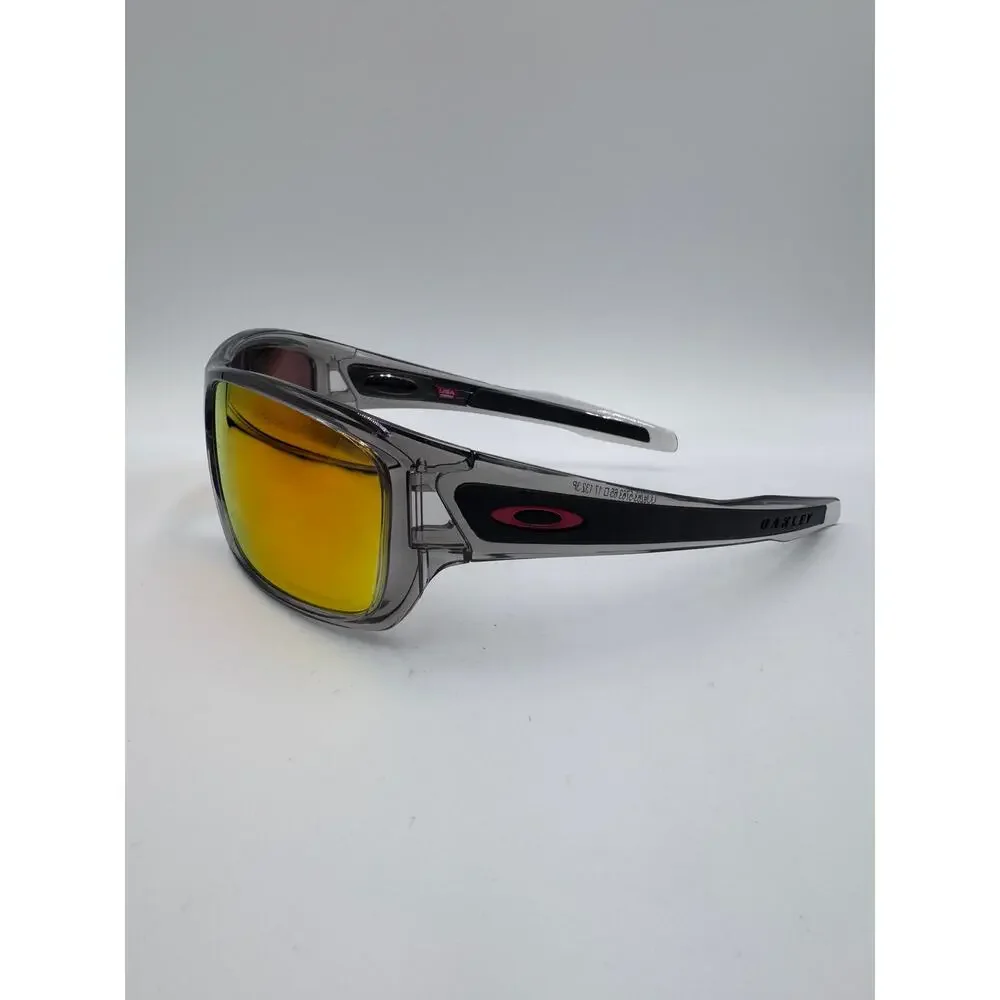 NEW Oakley Turbine prizm ruby polarized Sunglasses Lenses,  grey ink Frame